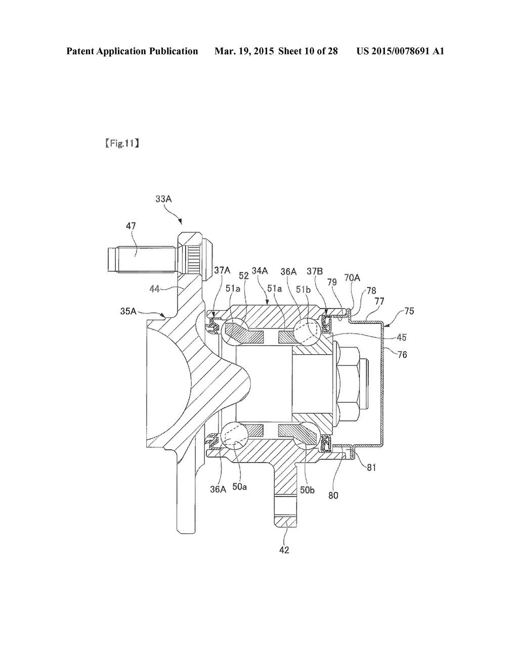 Hub Unit Bearing - diagram, schematic, and image 11