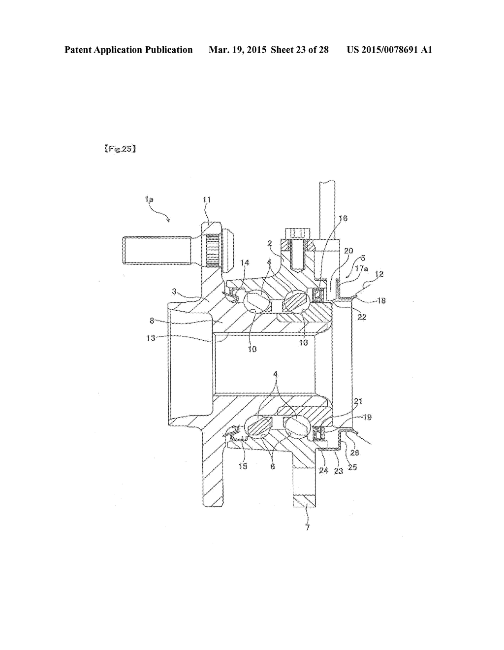 Hub Unit Bearing - diagram, schematic, and image 24