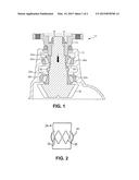 PERFORATED COLLAPSIBLE SPACER diagram and image