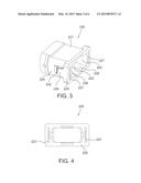 OPTICAL FIBER CONNECTOR WITH HANDLING MEMBER diagram and image