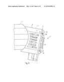 FASTENING DEVICE, AND ASSEMBLY COMPRISING AN APPARATUS OR A BODY AND A     TOP-HAT RAIL diagram and image