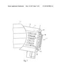 FASTENING DEVICE, AND ASSEMBLY COMPRISING AN APPARATUS OR A BODY AND A     TOP-HAT RAIL diagram and image