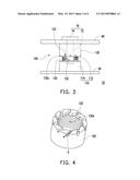 THREADED POST STRUCTURE AND ASSEMBLING STRUCTURE HAVING THE SAME diagram and image