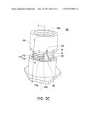 THREADED POST STRUCTURE AND ASSEMBLING STRUCTURE HAVING THE SAME diagram and image