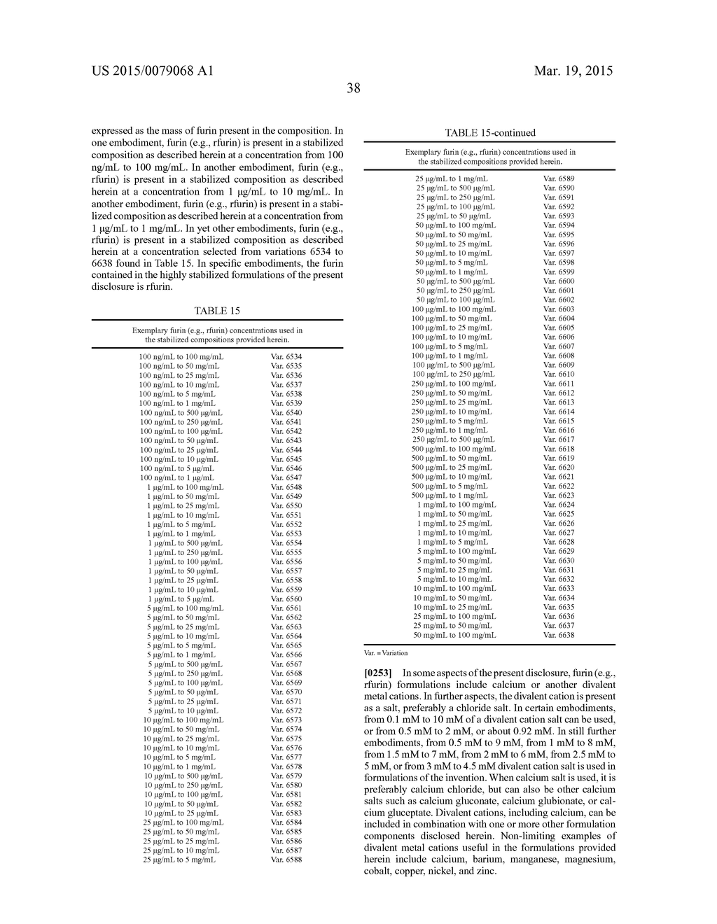 FORMULATIONS OF RECOMBINANT FURIN - diagram, schematic, and image 84