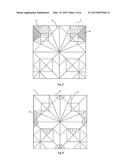 ORIGAMI SHEET AND STENCIL THEREFOR diagram and image