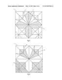 ORIGAMI SHEET AND STENCIL THEREFOR diagram and image