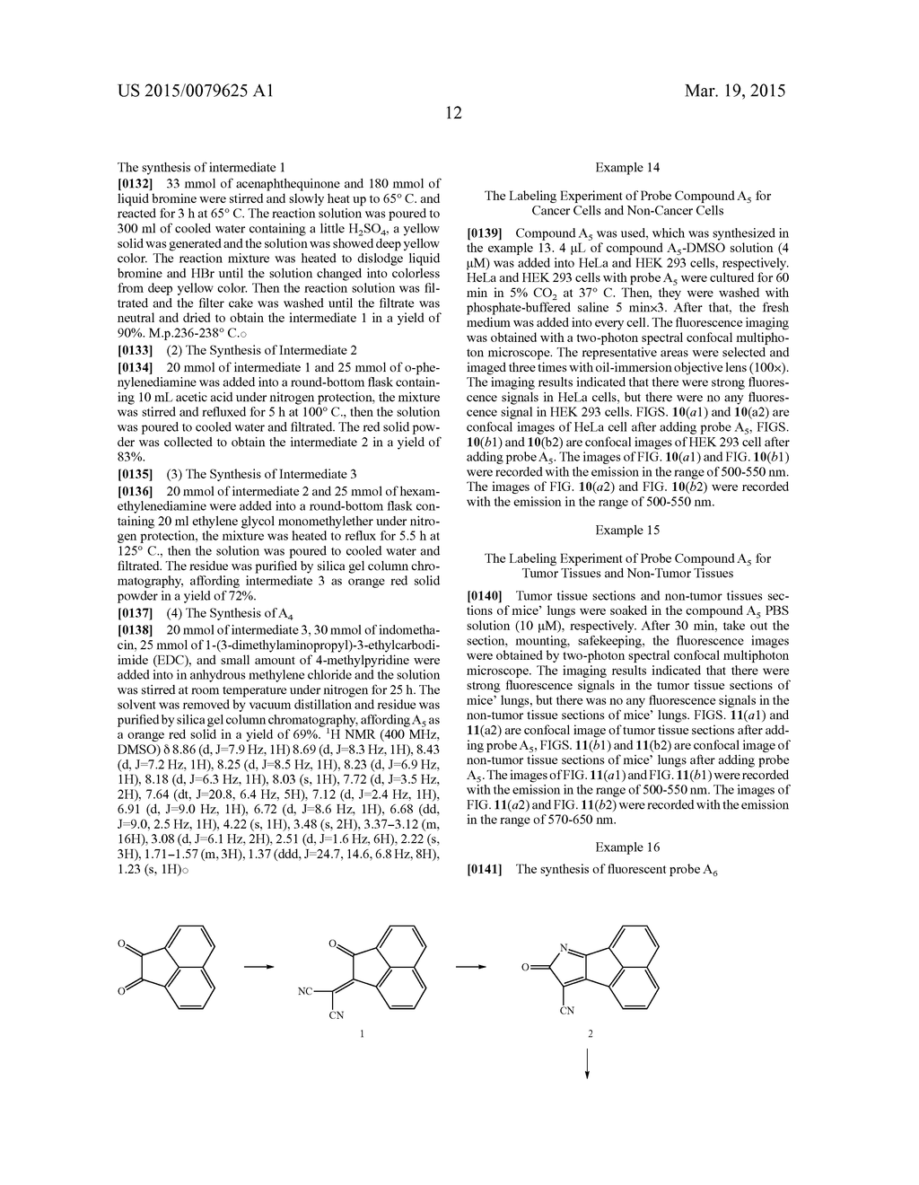 NAPHTHALENE-BASED TWO-PHOTON FLUORESCENT PROBES, PREPARATION METHOD AND     USE THEREOF - diagram, schematic, and image 20