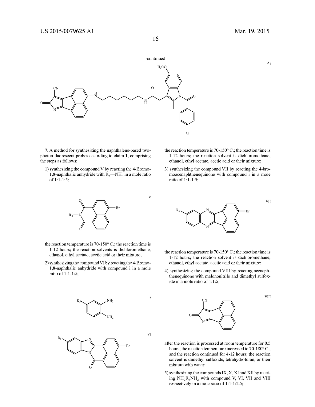 NAPHTHALENE-BASED TWO-PHOTON FLUORESCENT PROBES, PREPARATION METHOD AND     USE THEREOF - diagram, schematic, and image 24