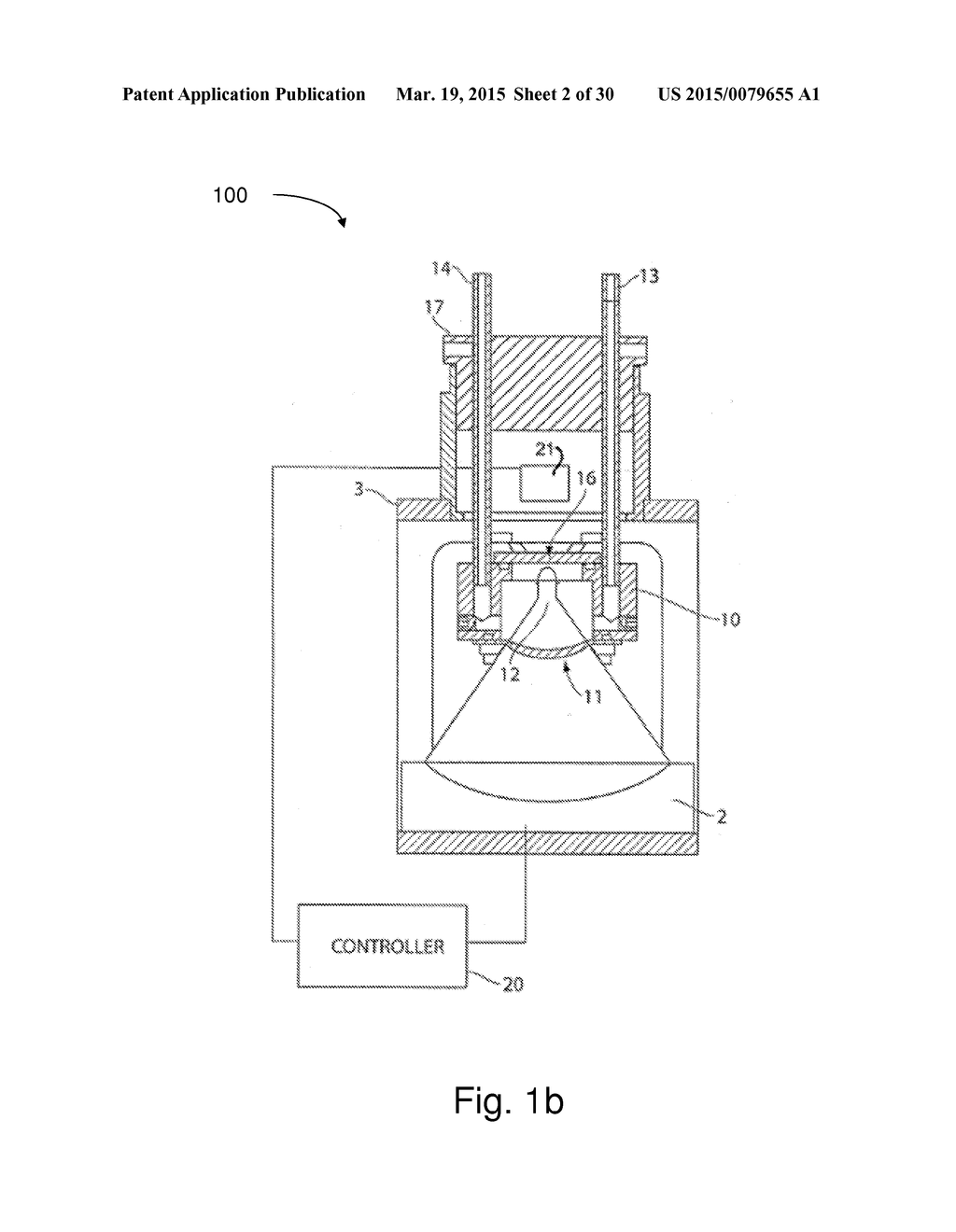 METHOD AND APPARATUS FOR PROCESSING SAMPLE MATERIAL - diagram, schematic, and image 03