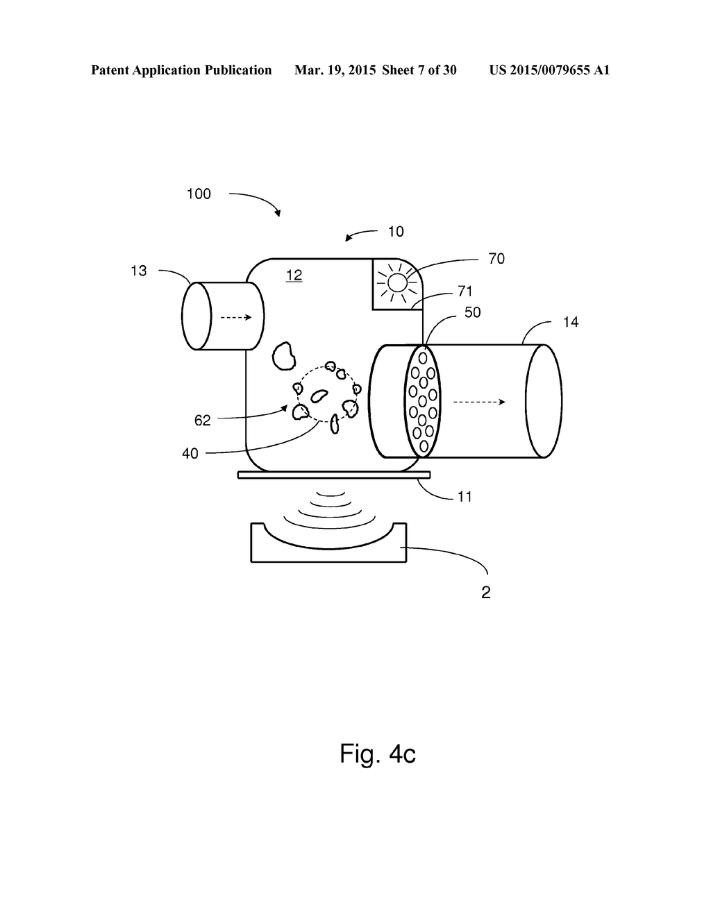 METHOD AND APPARATUS FOR PROCESSING SAMPLE MATERIAL - diagram, schematic, and image 08