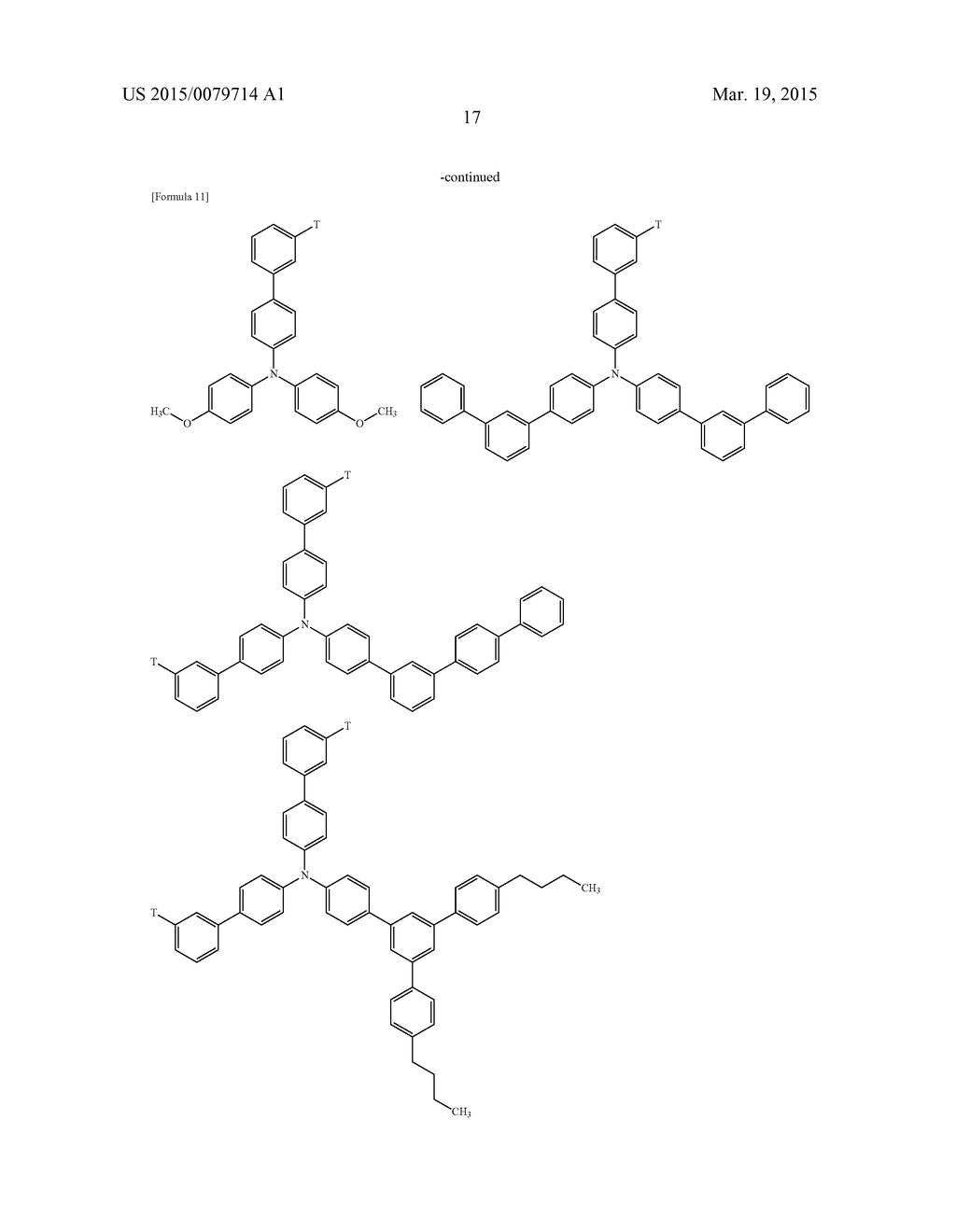 COMPOSITION FOR USE IN ORGANIC DEVICE, POLYMER FILM, AND ORGANIC     ELECTROLUMINESCENT ELEMENT - diagram, schematic, and image 19