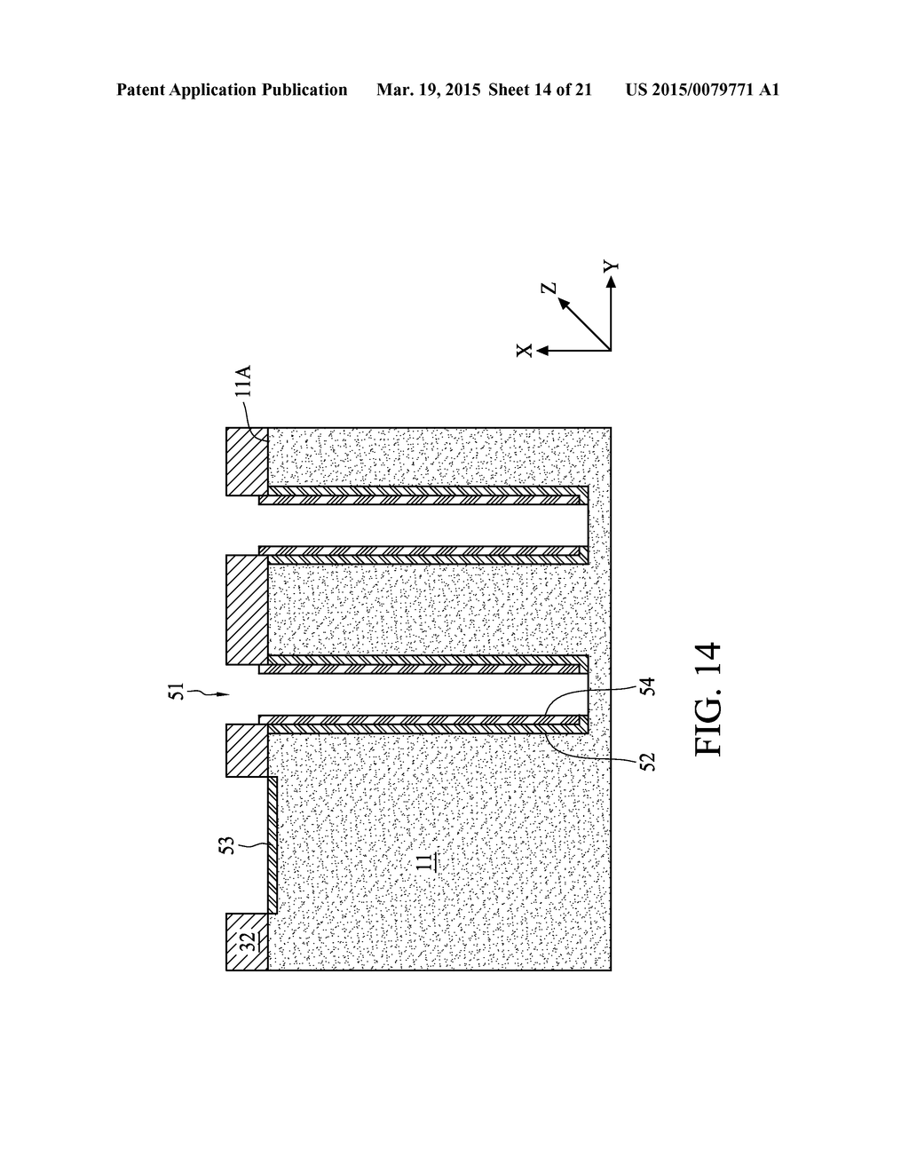 METHOD FOR MANUFACTURING A SEMICONDUCTOR STRUCTURE - diagram, schematic, and image 15