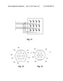 Hermaphroditic Electrical Connector Device With Additional Contact     Elements diagram and image