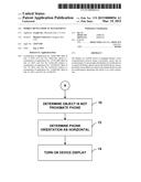 MOBILE DEVICE DISPLAY MANAGEMENT diagram and image