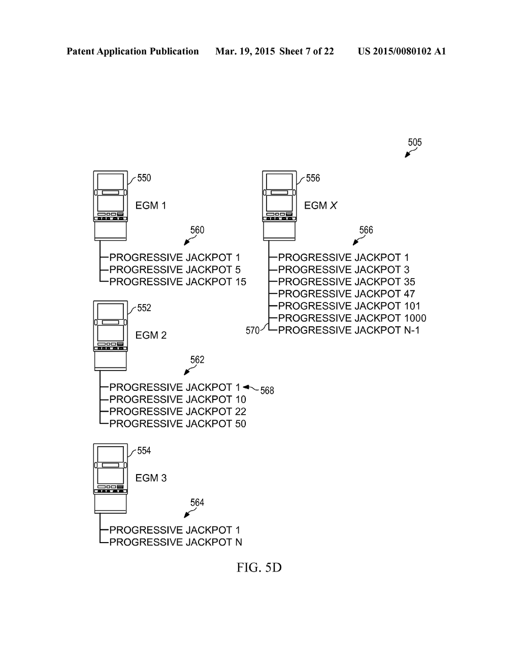 ELECTRONIC GAMING DEVICE WITH SUBSCRIPTION BASED PROGRESSIVE FUNCTIONALITY - diagram, schematic, and image 08