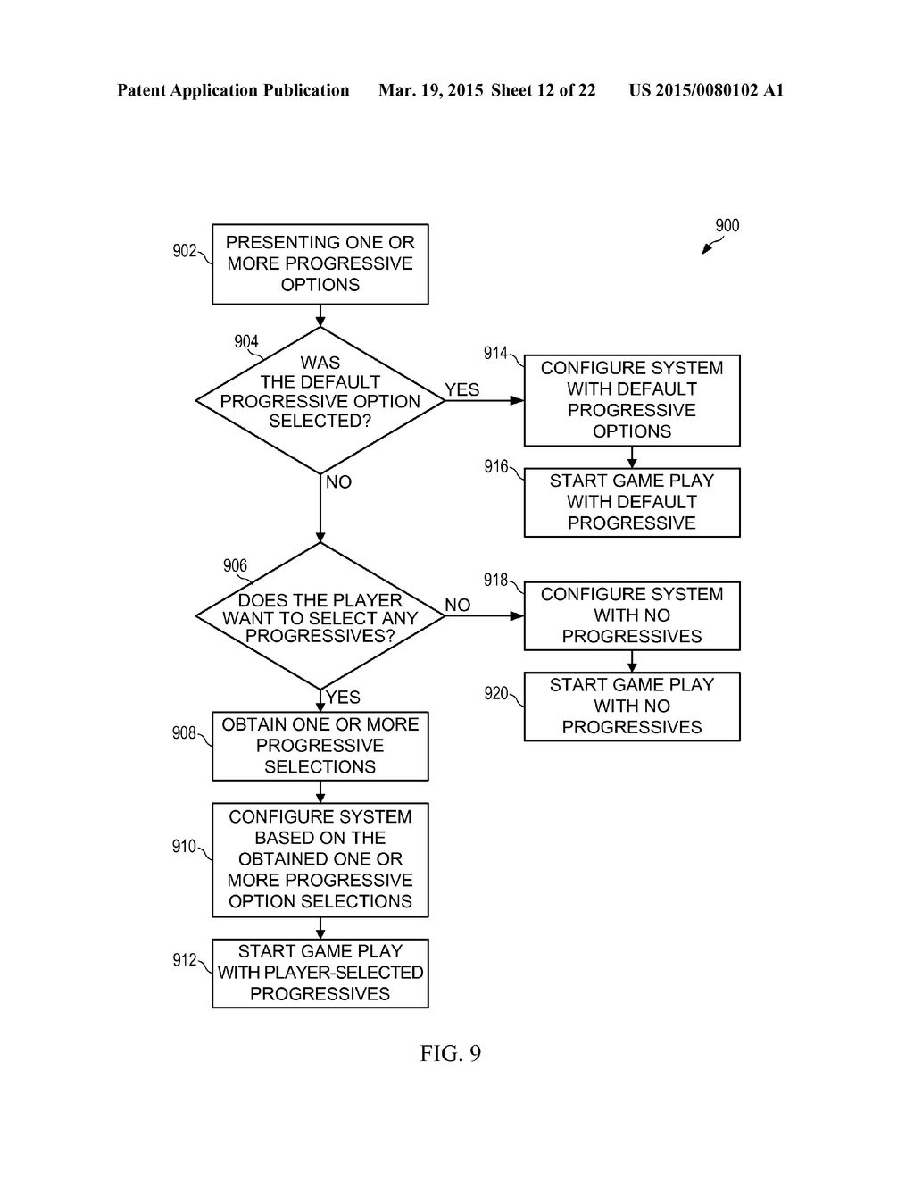 ELECTRONIC GAMING DEVICE WITH SUBSCRIPTION BASED PROGRESSIVE FUNCTIONALITY - diagram, schematic, and image 13