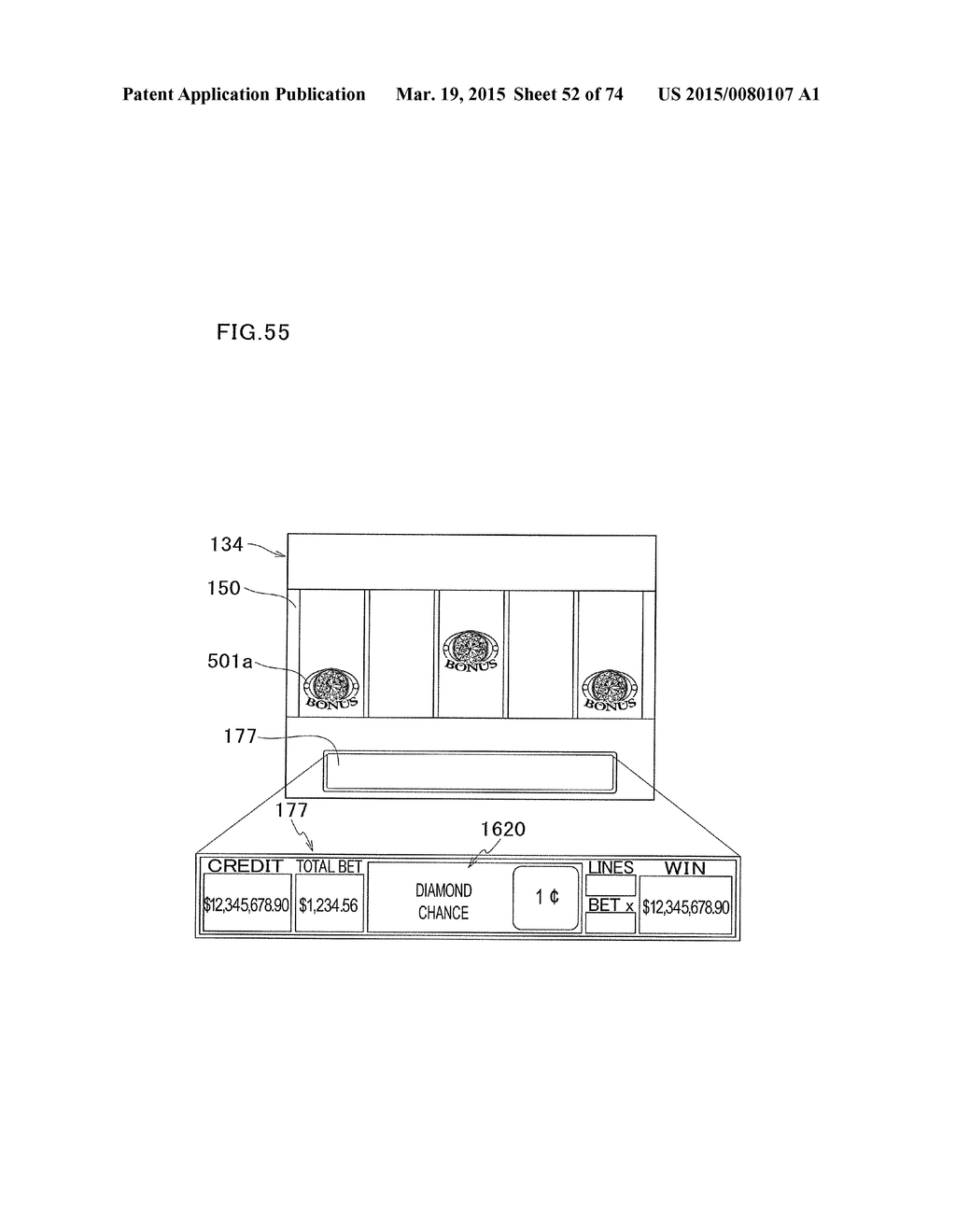 REEL STRIP AND GAMING MACHINE - diagram, schematic, and image 53