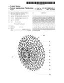 BICYCLE SPROCKET FOR USE WITH A MULTI-GEAR REAR CASSETTE diagram and image