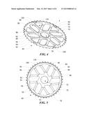 BICYCLE SPROCKET FOR USE WITH A MULTI-GEAR REAR CASSETTE diagram and image