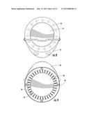 DECORATIVE AND SAFETY ASSEMBLY FOR DRESSING A TRAMPOLINE diagram and image