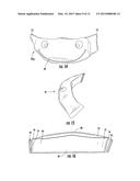 DECORATIVE AND SAFETY ASSEMBLY FOR DRESSING A TRAMPOLINE diagram and image