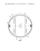 DECORATIVE AND SAFETY ASSEMBLY FOR DRESSING A TRAMPOLINE diagram and image