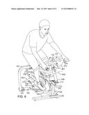 BICYCLING EXERCISE APPARATUS diagram and image