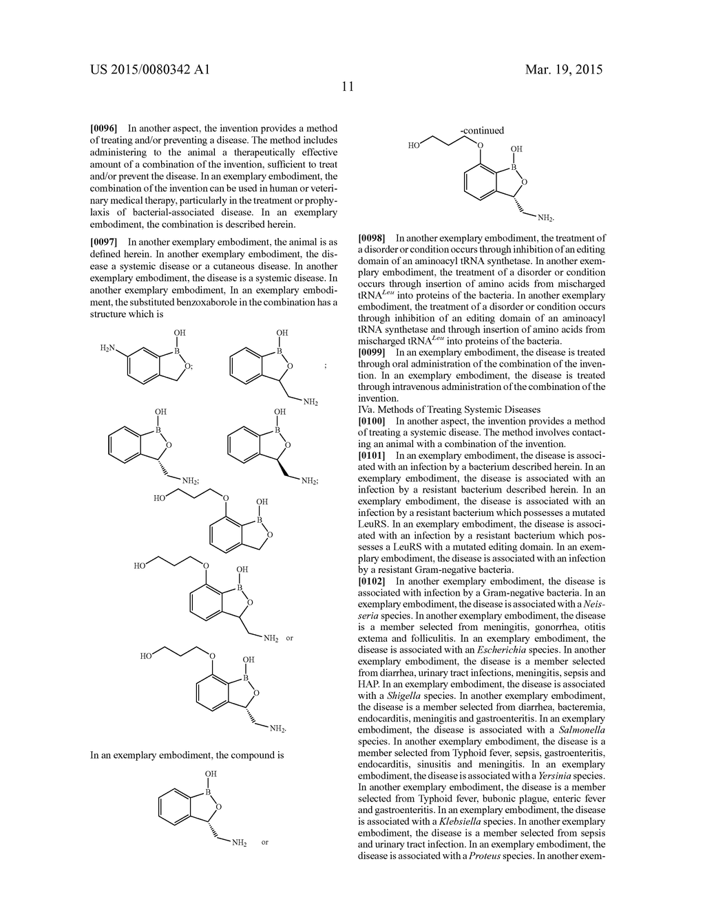 BENZOXABOROLE COMPOUNDS AND USES THEREOF - diagram, schematic, and image 13