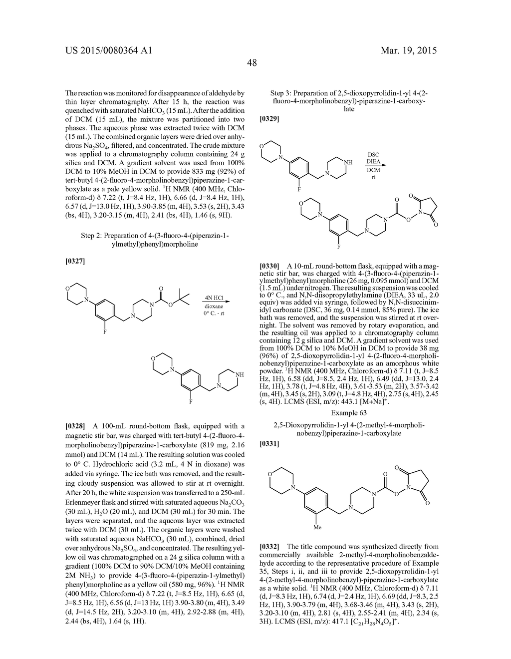 CARBAMATE COMPOUNDS AND OF MAKING AND USING SAME - diagram, schematic, and image 49