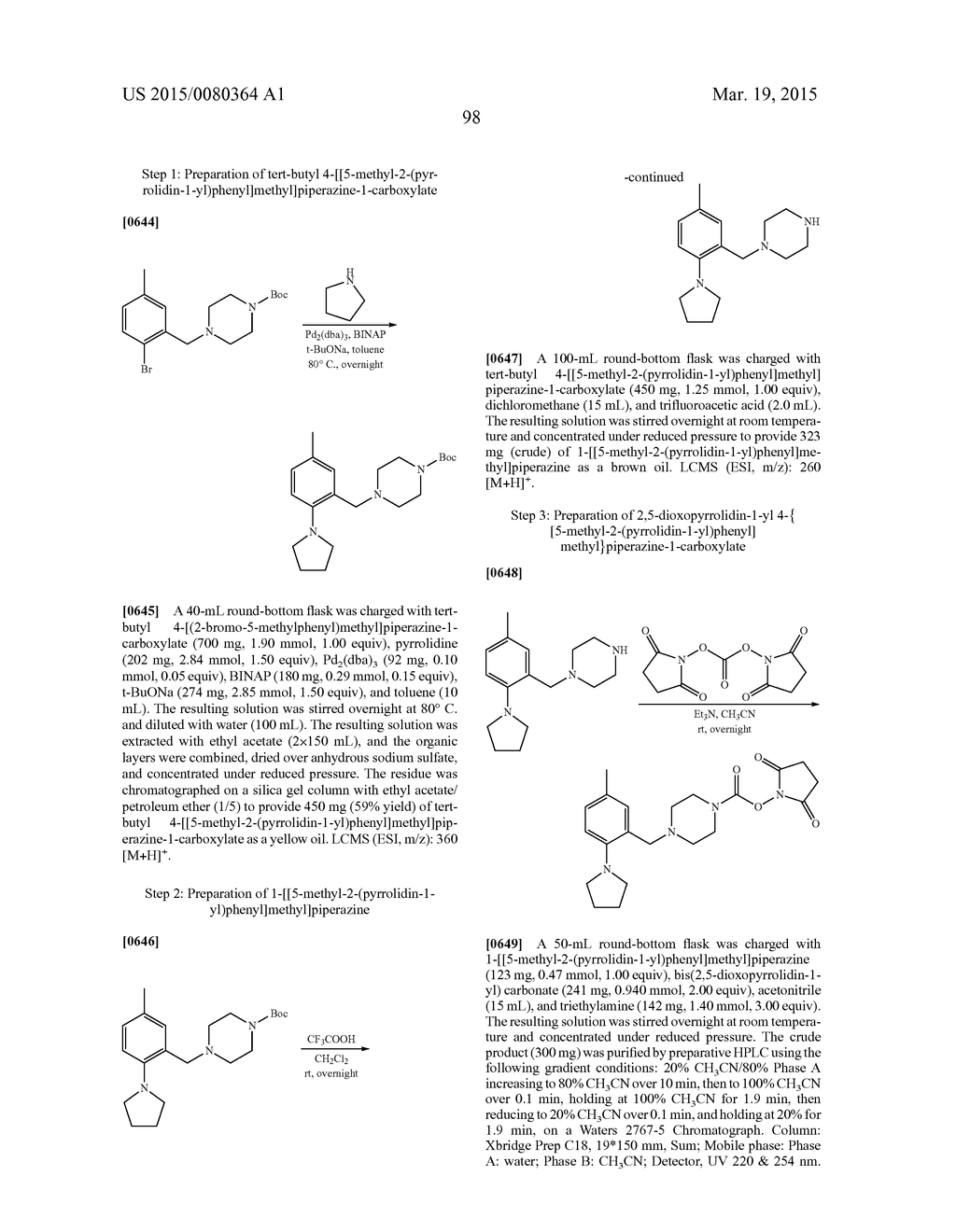 CARBAMATE COMPOUNDS AND OF MAKING AND USING SAME - diagram, schematic, and image 99