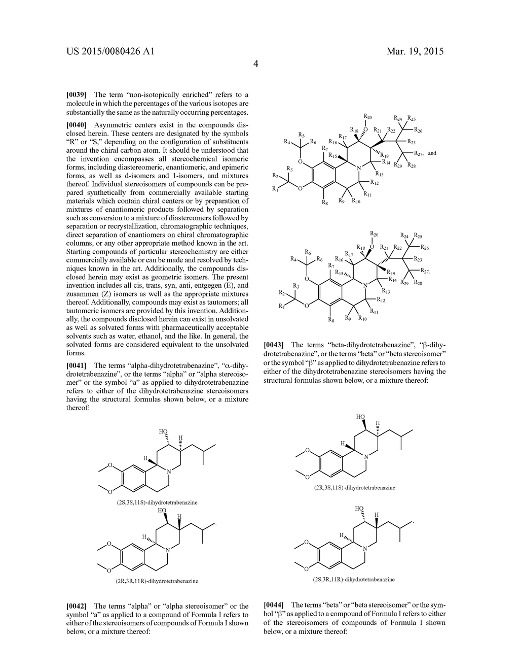 BENZOQUINOLINE INHIBITORS OF VMAT 2 - diagram, schematic, and image 05