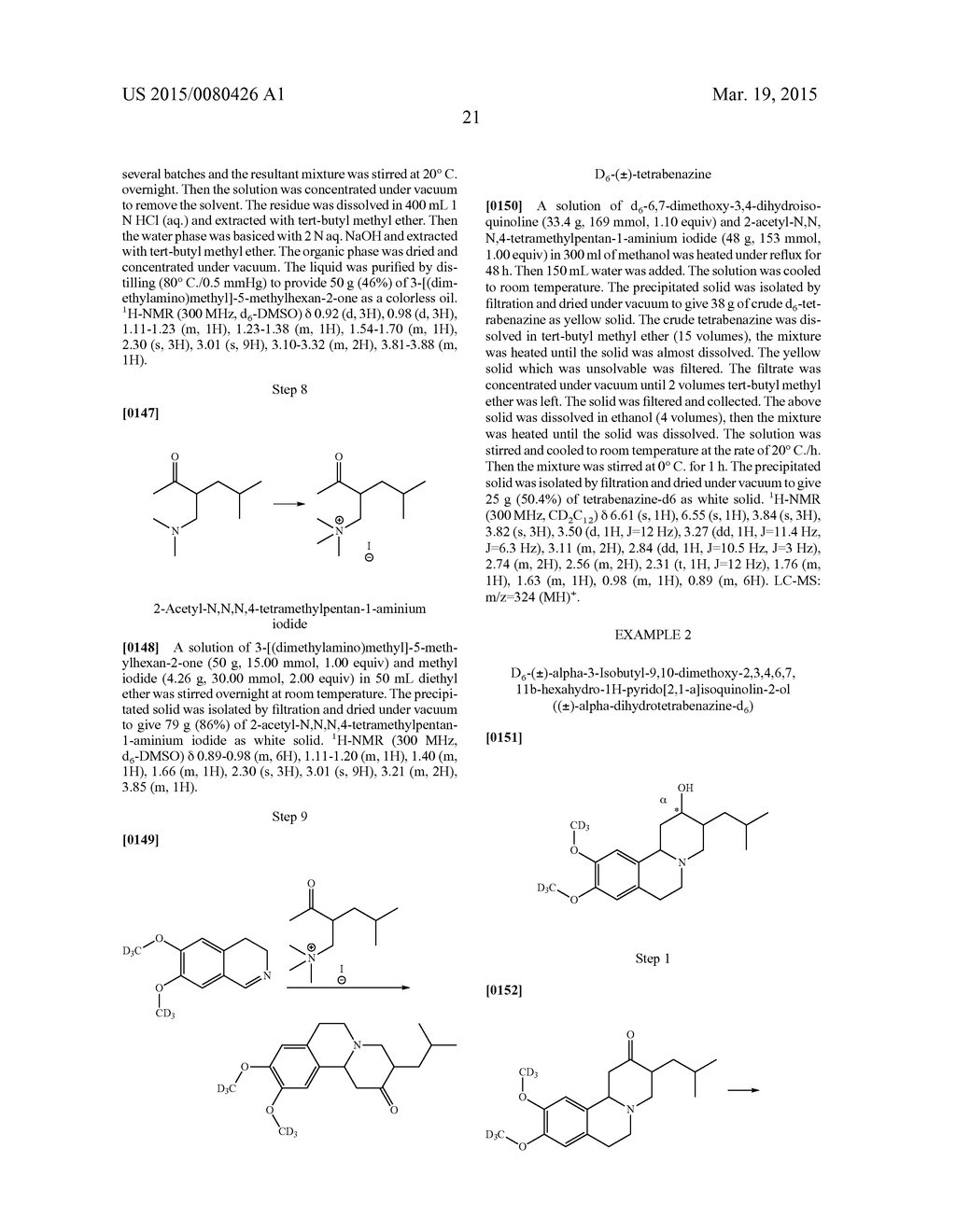 BENZOQUINOLINE INHIBITORS OF VMAT 2 - diagram, schematic, and image 22