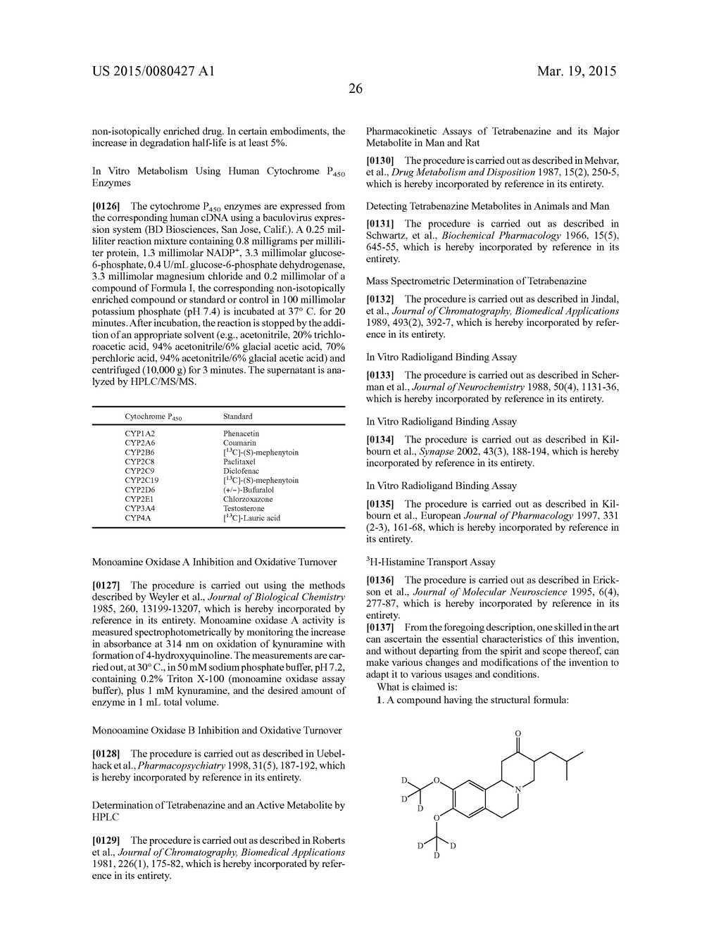 BENZOQUINOLINE INHIBITORS OF VESICULAR MONOAMINE TRANSPORTER 2 - diagram, schematic, and image 27