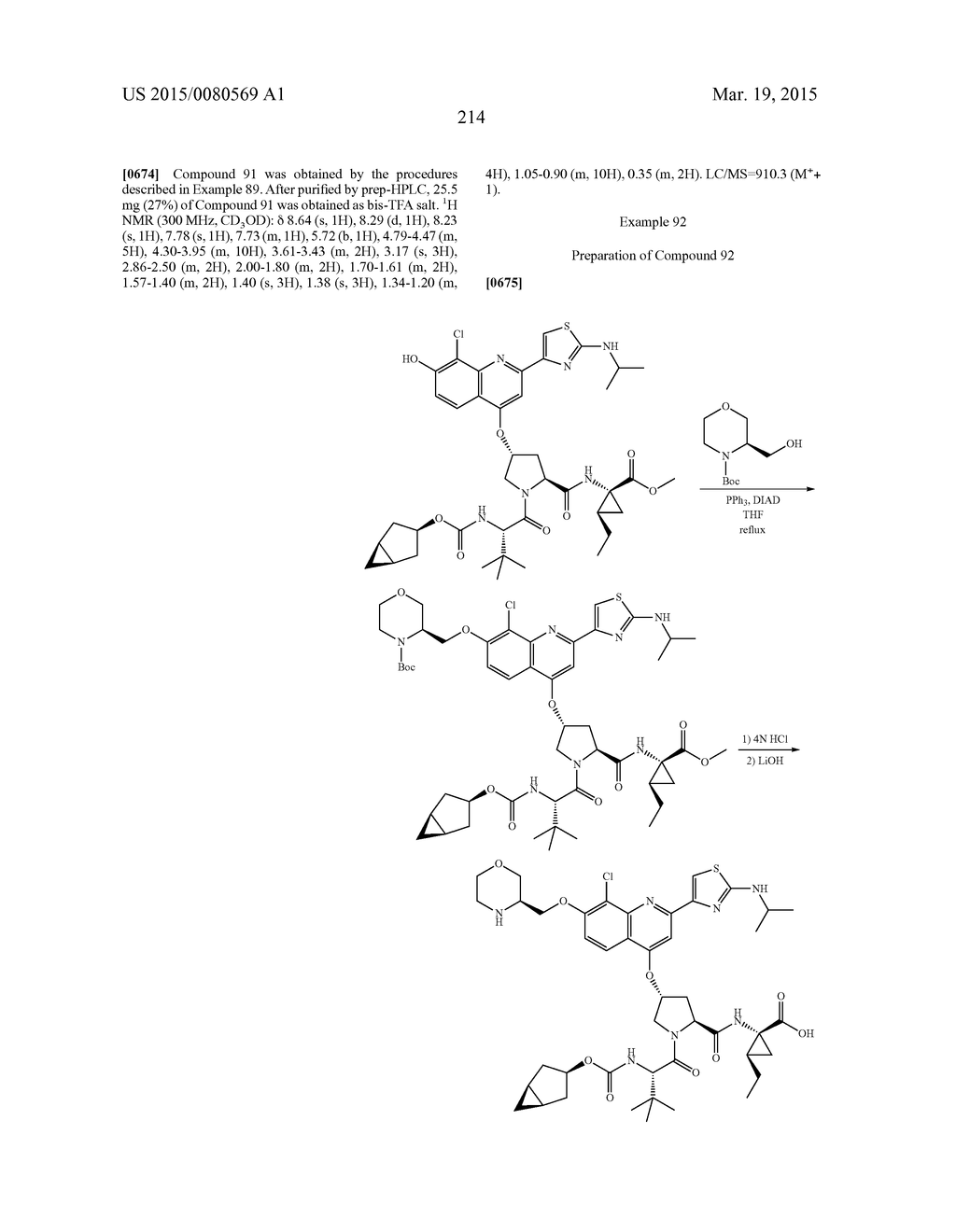 ANTIVIRAL COMPOUNDS - diagram, schematic, and image 215