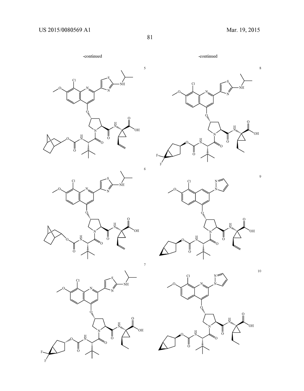 ANTIVIRAL COMPOUNDS - diagram, schematic, and image 82