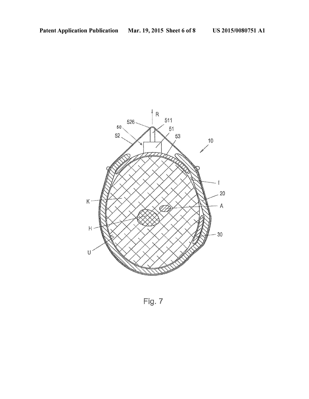 BLOOD PRESSURE MEASURING DEVICE, FLEXIBLE COLLAR FOR A BLOOD PRESSURE     MEASURING DEVICE, AND METHOD FOR BLOOD PRESSURE MEASUREMENT - diagram, schematic, and image 07