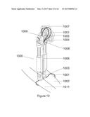 SURGICAL INSTRUMENT AND METHOD FOR TENSIONING AND SECURING A FLEXIBLE     SUTURE diagram and image