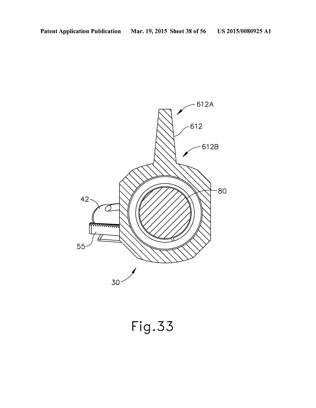 ALIGNMENT FEATURES FOR ULTRASONIC SURGICAL INSTRUMENT - diagram, schematic, and image 39