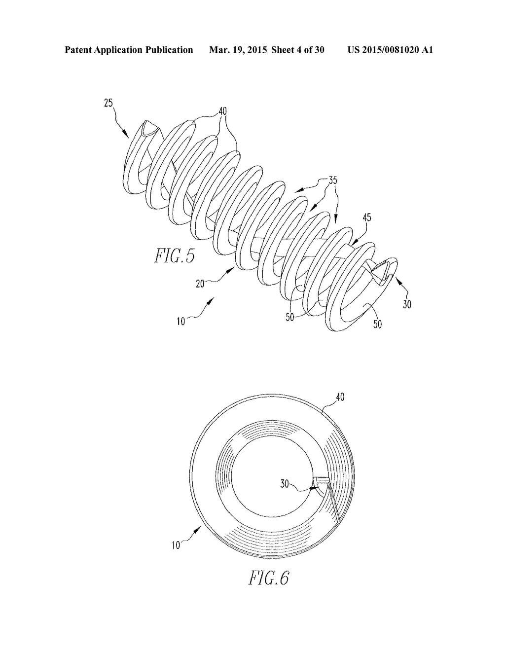 HELICOIL INTERFERENCE FIXATION SYSTEM FOR ATTACHING A GRAFT LIGAMENT TO A     BONE - diagram, schematic, and image 05