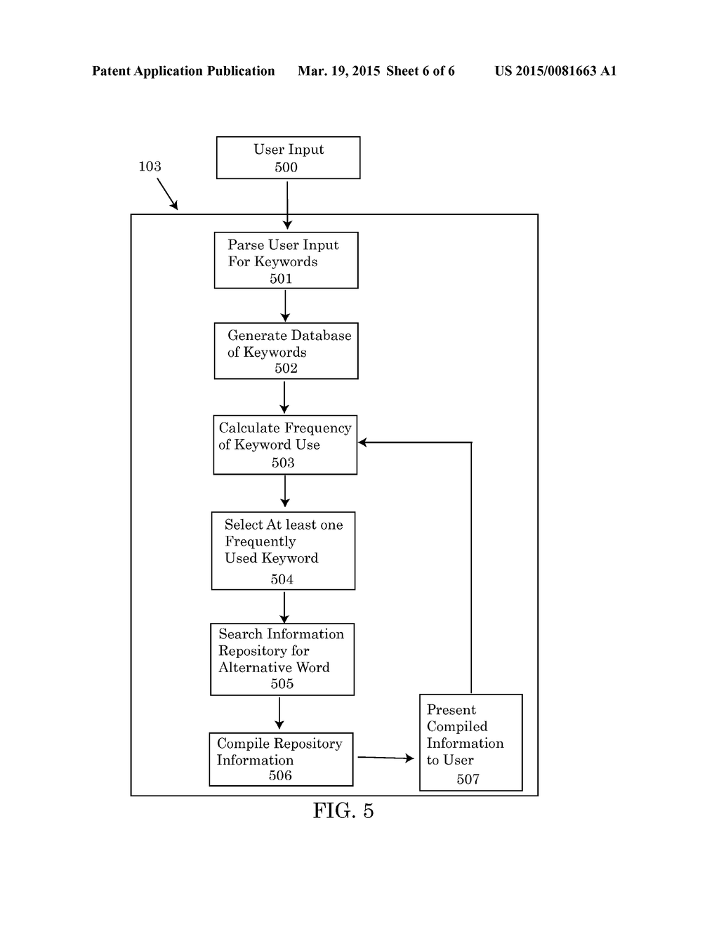 SYSTEM AND METHOD FOR ACTIVE SEARCH ENVIRONMENT - diagram, schematic, and image 07