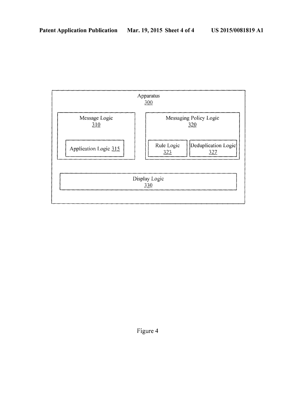 Messaging Policy Controlled Email De-Duplication - diagram, schematic, and image 05