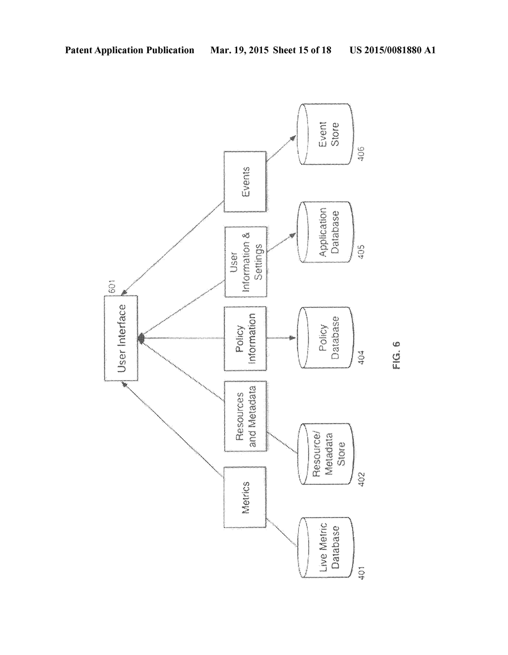 SYSTEM AND METHOD OF MONITORING AND MEASURING PERFORMANCE RELATIVE TO     EXPECTED PERFORMANCE CHARACTERISTICS FOR APPLICATIONS AND SOFTWARE     ARCHITECTURE HOSTED BY AN IAAS PROVIDER - diagram, schematic, and image 16