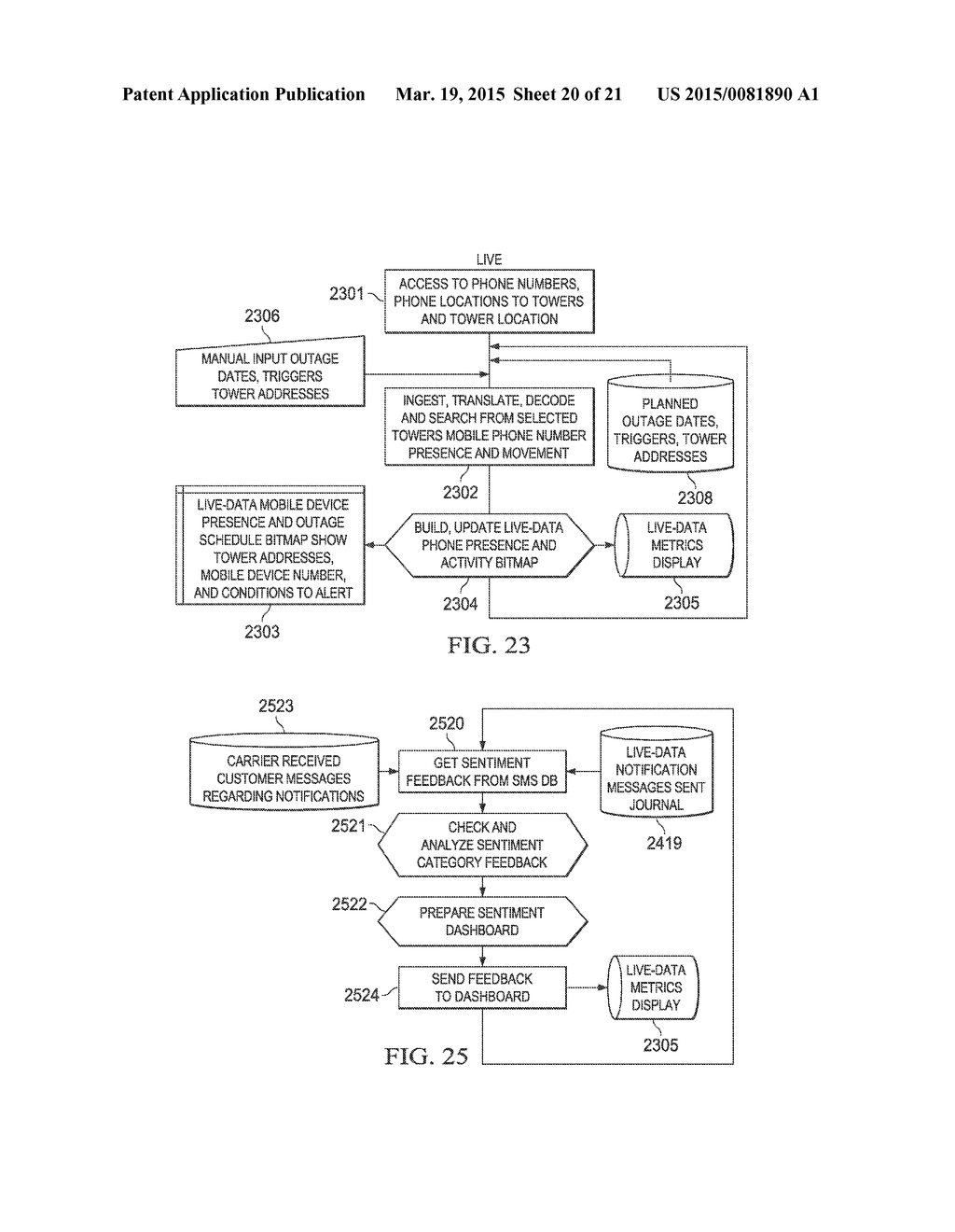 SYSTEM AND METHOD FOR REAL-TIME ANALYSIS OF NETWORK TRAFFIC - diagram, schematic, and image 21