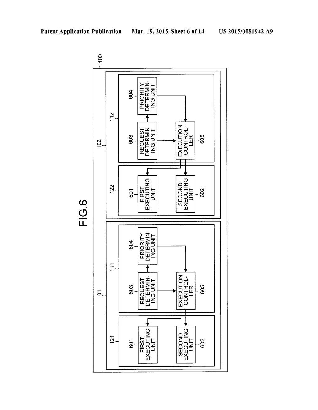 MULTI-CORE PROCESSOR SYSTEM, COMPUTER PRODUCT, AND CONTROL METHOD - diagram, schematic, and image 07