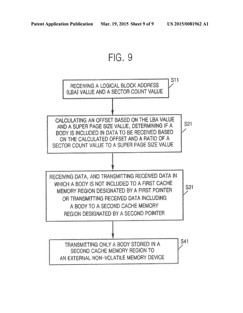 CACHE MEMORY DEVICE AND DATA PROCESSING METHOD OF THE DEVICE - diagram, schematic, and image 10