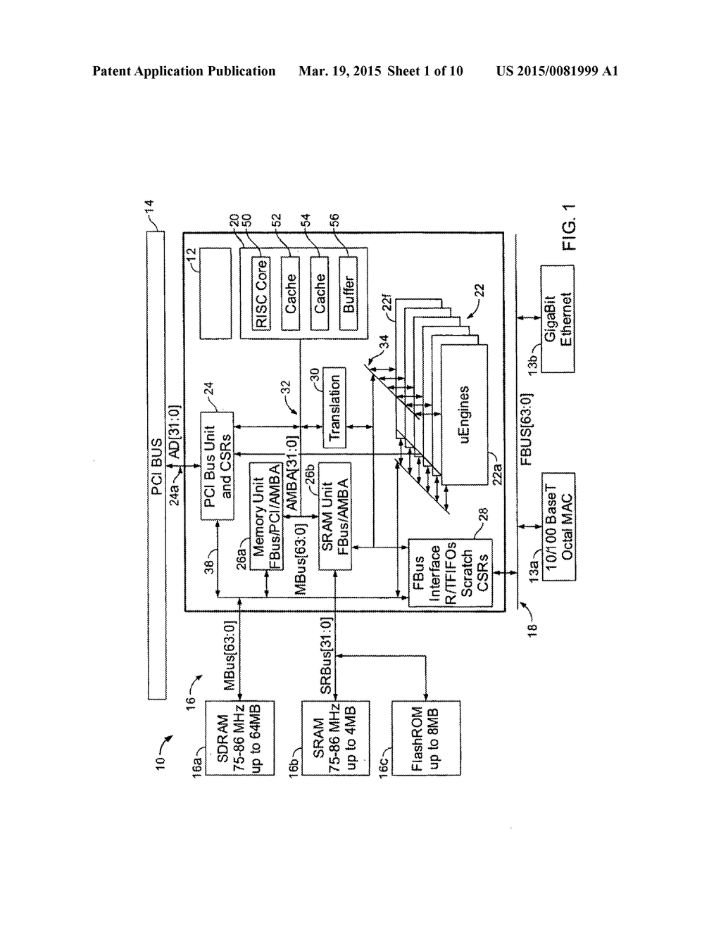 MEMORY MAPPING IN A PROCESSOR HAVING MULTIPLE PROGRAMMABLE UNITS - diagram, schematic, and image 02