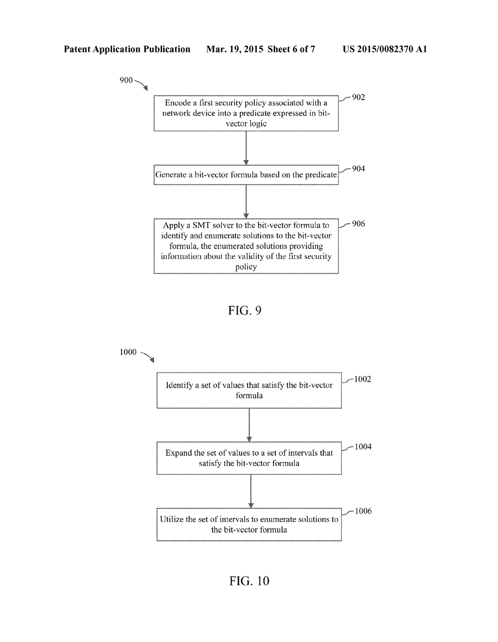 SYSTEM AND METHOD FOR COMPACT FORM EXHAUSTIVE ANALYSIS OF SECURITY     POLICIES - diagram, schematic, and image 07