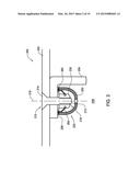 SYSTEMS AND METHODS FOR USE IN COVERING A PORTION OF A FASTENER PROTRUDING     FROM A SURFACE diagram and image