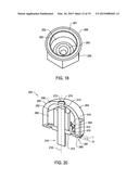 SYSTEMS AND METHODS FOR USE IN COVERING A PORTION OF A FASTENER PROTRUDING     FROM A SURFACE diagram and image